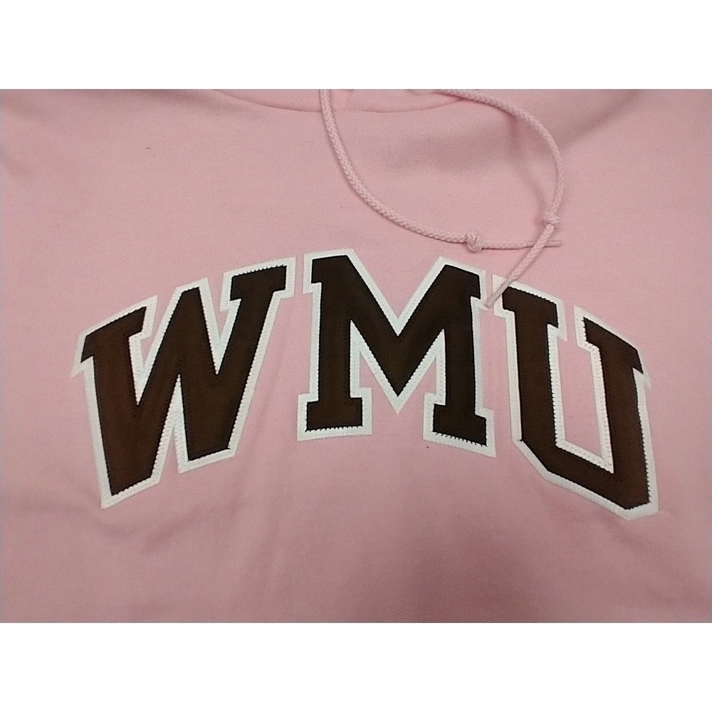 Western Michigan‎ Broncos Champion Pink women's 2XL pullover Heavyweight Hoodie - Picture 3 of 10